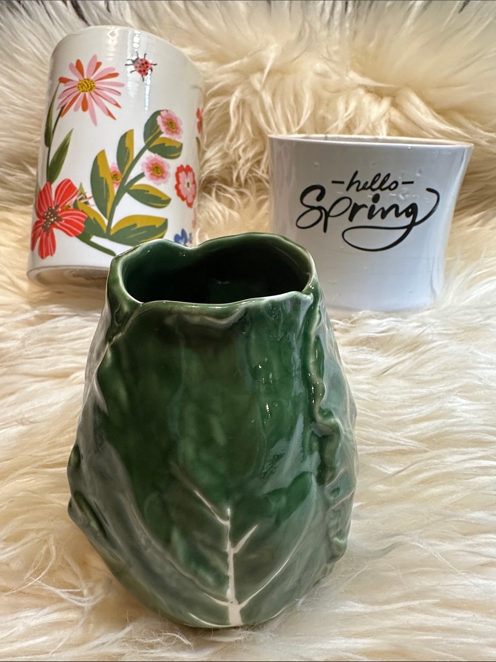 Ashland Easter vases utensil holder set of three